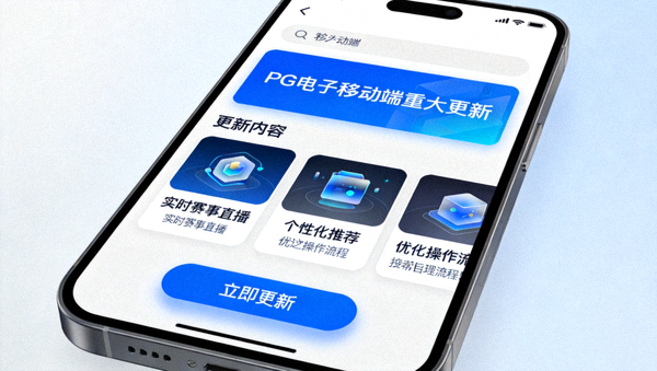 PG电子移动端APP重大更新界面展示